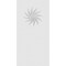 Ekena Millwork Standard Foster Spiral Plinth Block With Square Edge, 4 1/2"W x 9"H x 1/2"P PBP045X090X050FOS12 - alternate 4